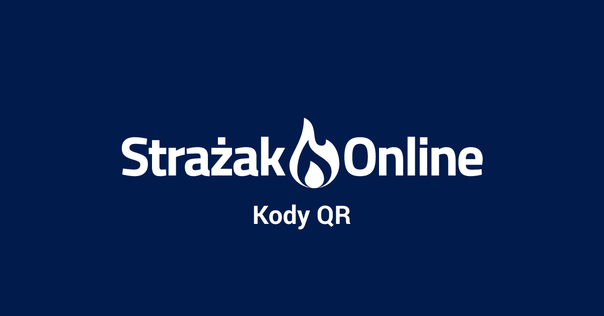 Kody QR — poradnik Strażak.Online